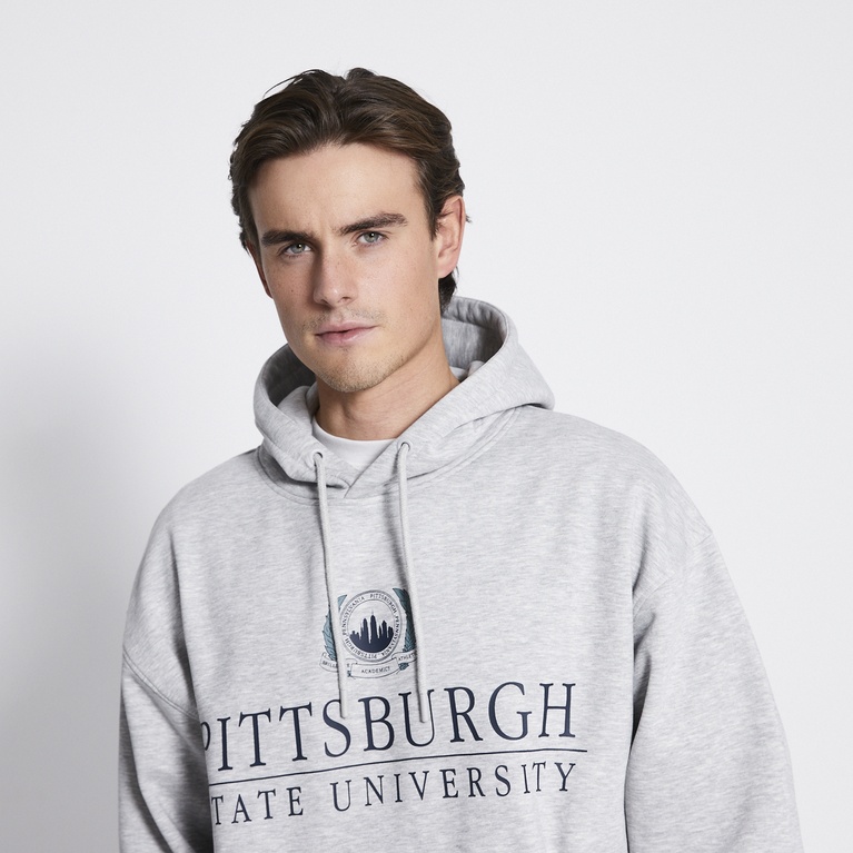 Printed hoodie "East 2.0"